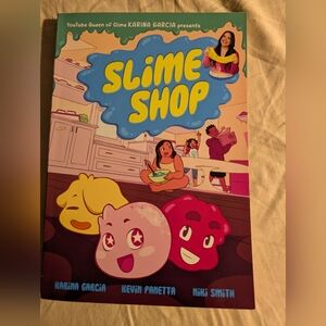 Slime Shop Graphic Novel — Colorful Slime Characters